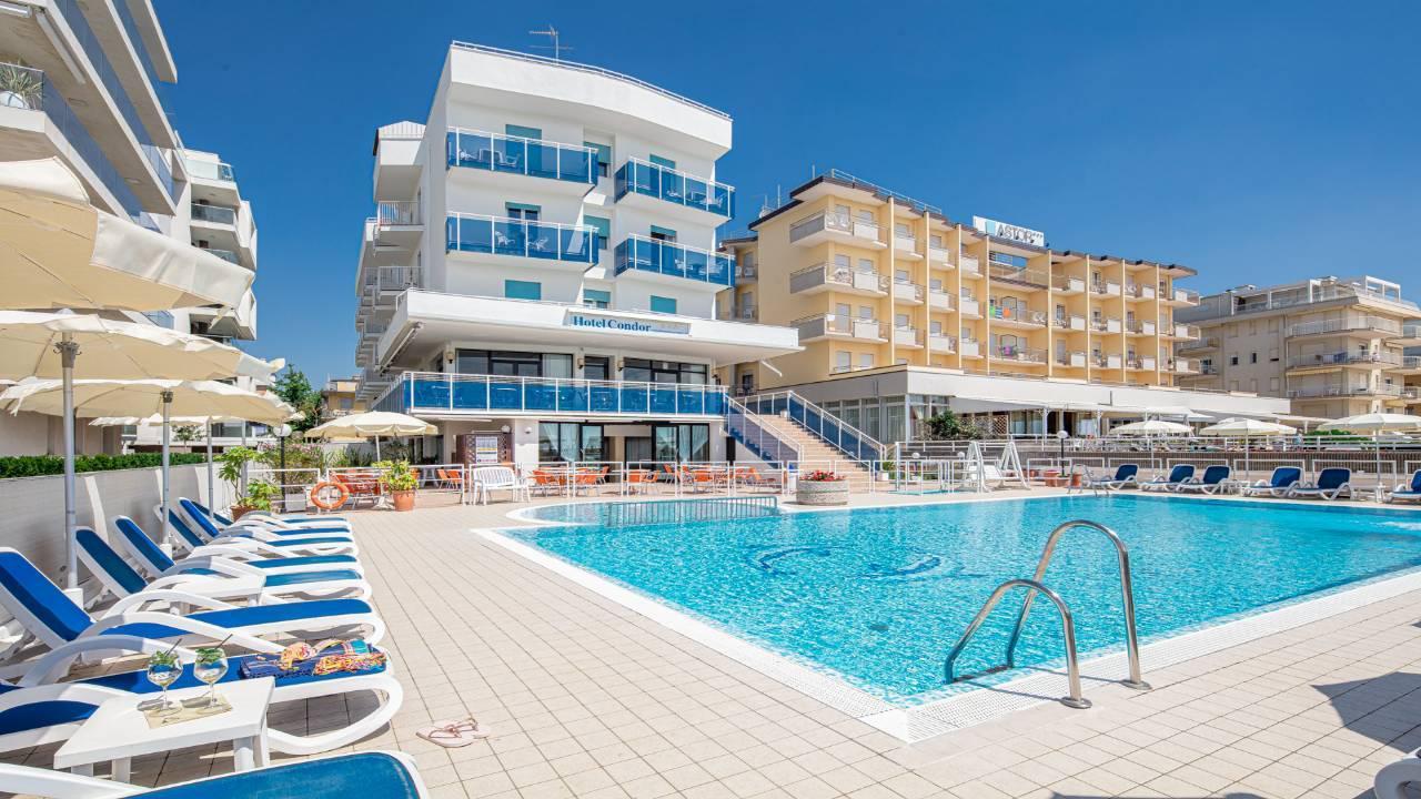 Hotel Condor Lido di Jesolo Eksteriør bilde